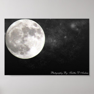 Póster Supermoon 2011