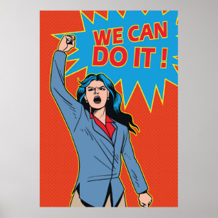 Poster Supermulher de Negócios