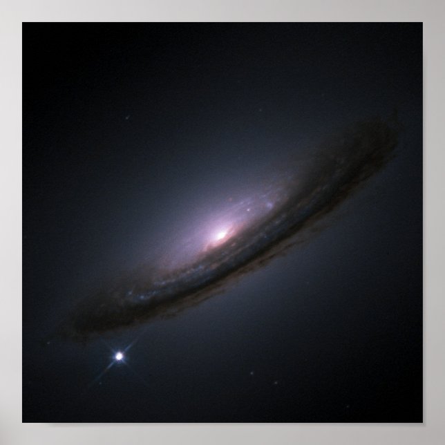 Poster Supernova 1994D disk galaxy NASA (Frente)