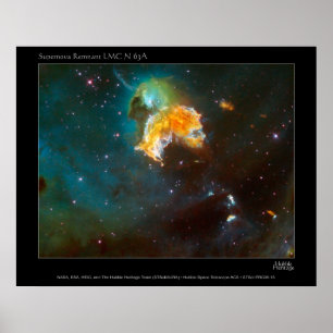 Poster SupernovaRemnant-LMC-N63A-2005-15