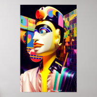 Superstar 80 Ken Gage Retrowave Pop Surrealismo