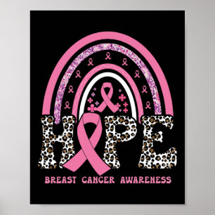Poster Suporte a Mês de Fita Rosa de Consciência do Cance