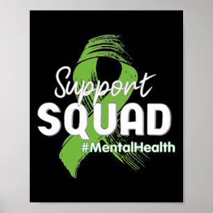 Poster Suporte ao Verde limão R de Consciência da Saúde M