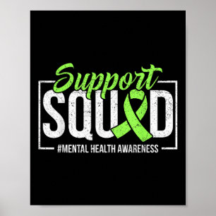 Poster Suporte ao Verde limão R de Consciência da Saúde M