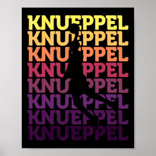 Poster Suporte de Fã Incrível Knueppel Sketll 2