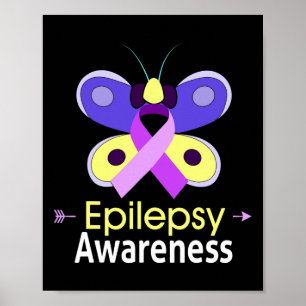 Poster Suporte de Sensibilização para a Epilepsia da Fita