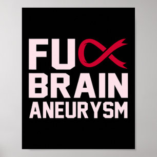 Poster Suporte Mensal de Consciencialização do Aneurismo 