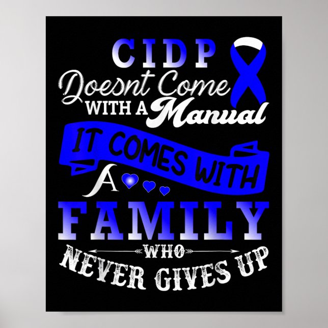 Poster Suporte para a Família de Sensibilização do cidp B (Frente)