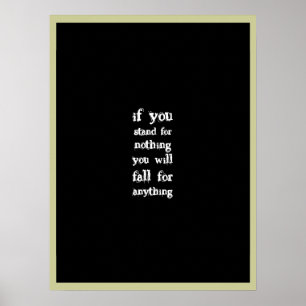 Poster Suporte para algo