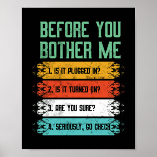 Poster Suporte técnico para tecnologia da informação