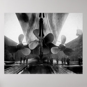 POSTER SUPORTES TITÂNICOS PAINTERLY