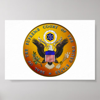 Poster Supremo Tribunal dos EUA