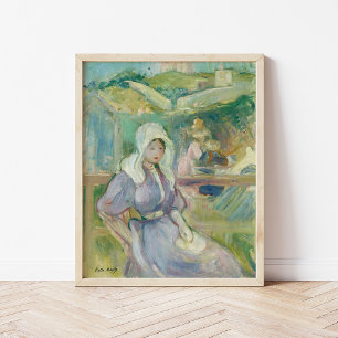 Poster Sur La Plage À Portrieux Berthe Morisot