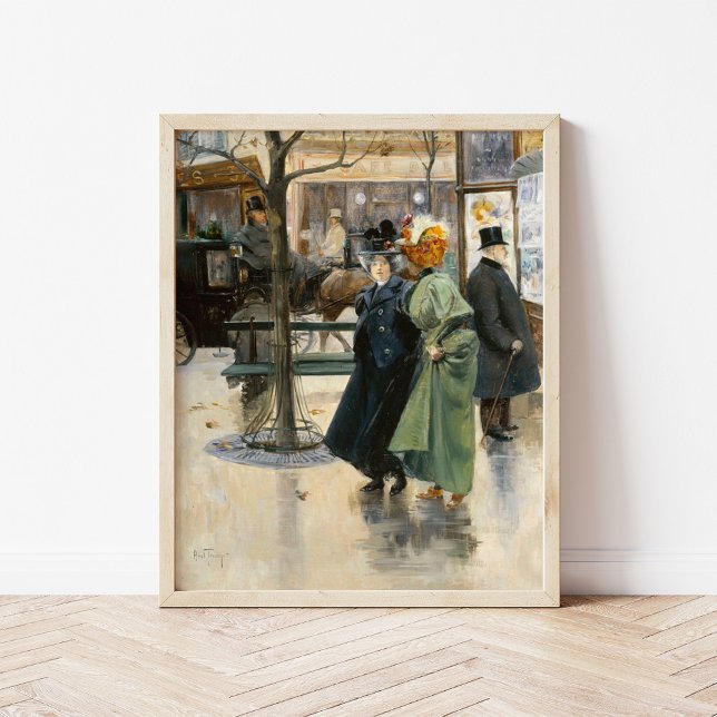 Poster Sur les Boulevards | Louis Abel-Truchet (Criador carregado)