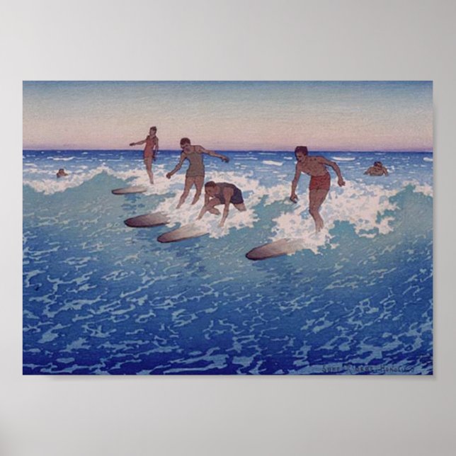 Póster 'Surf-Riders, Honolulu' - Cartaz (Frente)