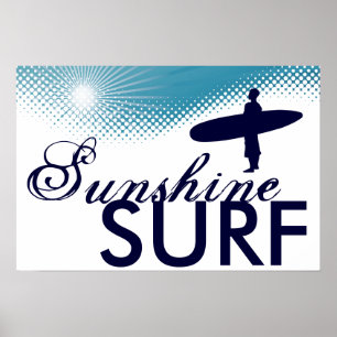 Póster surf solar