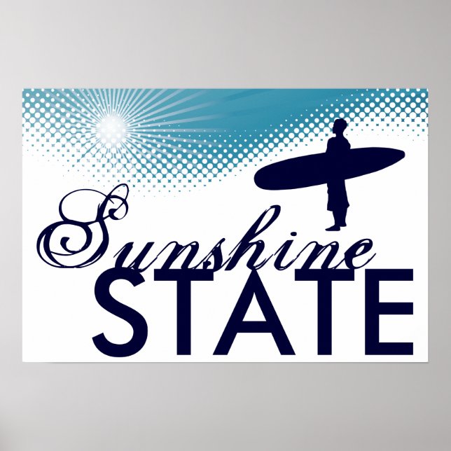 Póster surf solar (Frente)