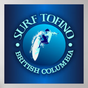 Póster Surf Tofino