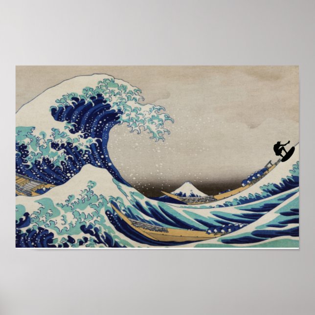 Poster Surfar a Grande Onda (Frente)