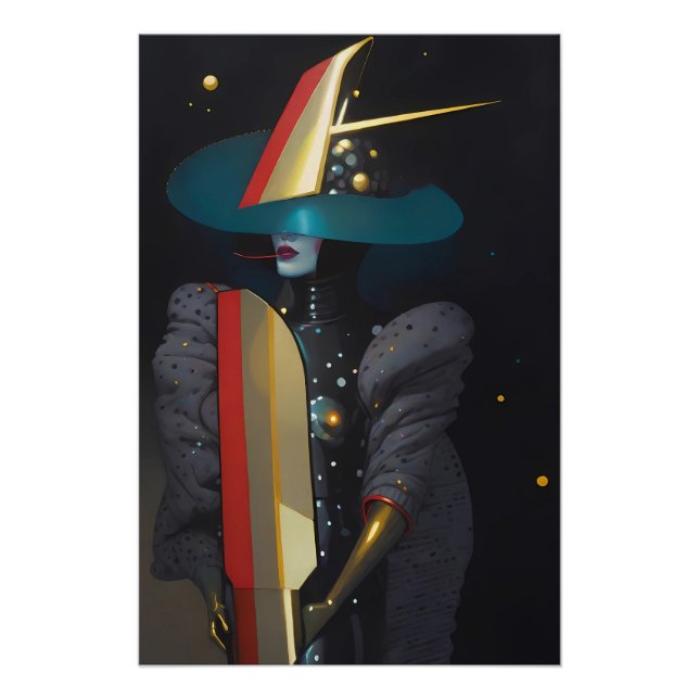 Póster Surfar na Bruxa Astro (Frente)