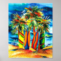 Poster surfboards