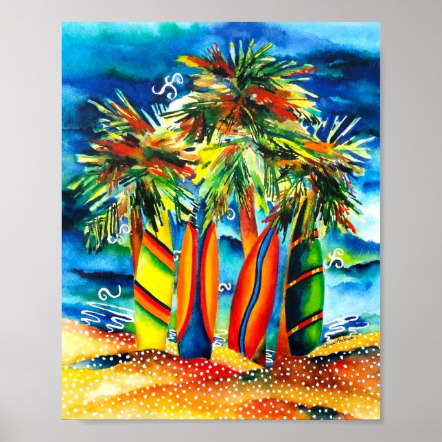 Poster surfboards (Frente)