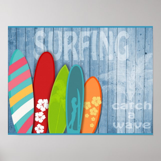 Poster surfboards (Frente)