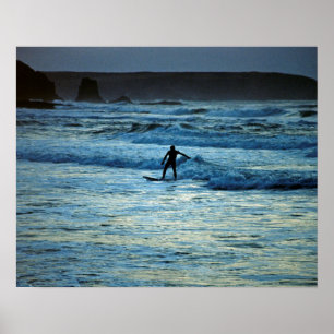 Poster Surfe de Cornwall