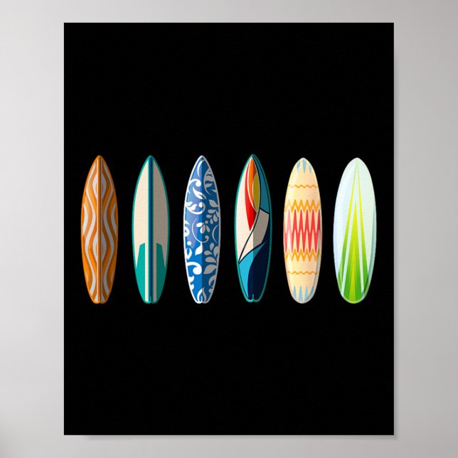 Poster Surfe de Prancha (Frente)