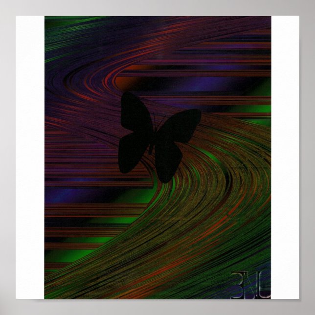 Póster surfe de sombra (Frente)