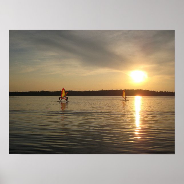 Póster Surfe de Vento (Frente)