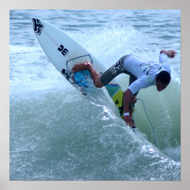 Póster Surfe na Costa Rica (Frente)