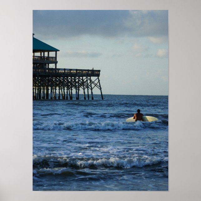 Poster Surfe no vamos Go (Frente)