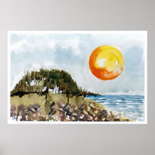 Póster Surfer's Cove