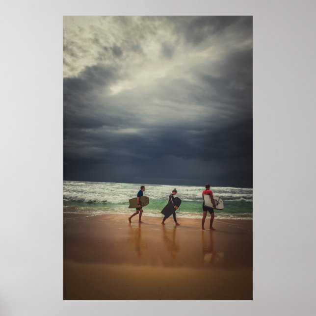 Poster Surfers Retro 2. (Frente)