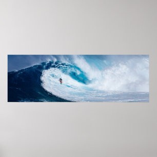 Póster Surfing in Hawaii