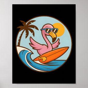 Poster Surfista Lutador de Sumô Japonês Sagrado Shinto Be