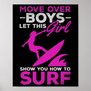 Poster Surfista, sai da frente, garotos, deixem essa garo
