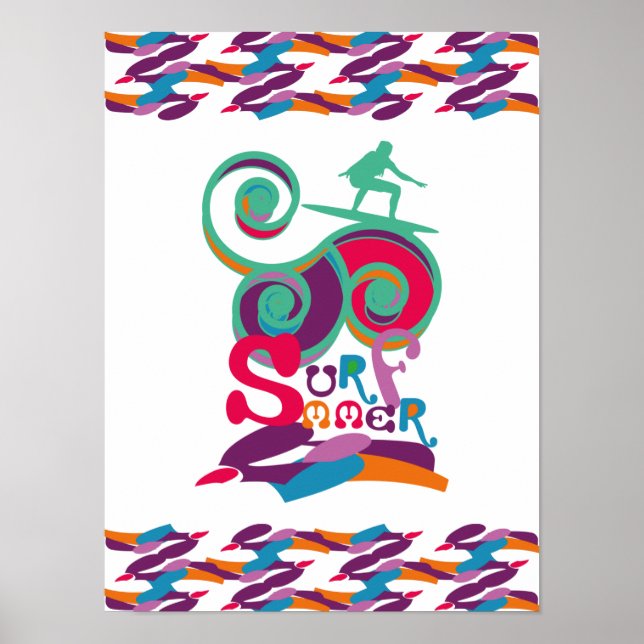 POSTER SURFMMER ANGELA SURF BY MASANSER (Frente)