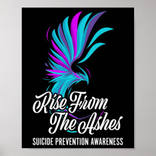 Poster Surgimento De Phoenix O Awa De Prevenção Suicida A