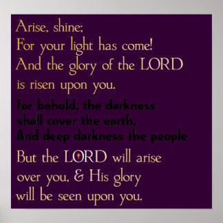 Póster Surgir e brilhar