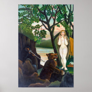 Poster Surpresa Desagradável Henri Rousseau