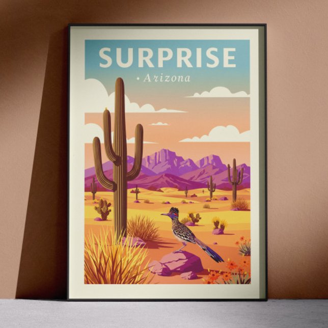 Poster Surpresa Vintage Arizona (Criador carregado)