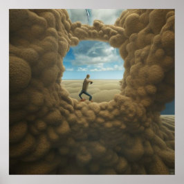 Poster Surreal Art Abstrato a outro filme