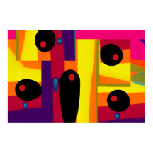 Surrealismo do Abstrato de Blobula Ken Gage