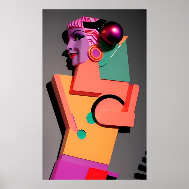 Poster Surrealismo do Baffia Ken Gage (Frente)