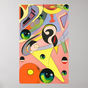 Poster Surrealismo do Whirlwind Ken Gage