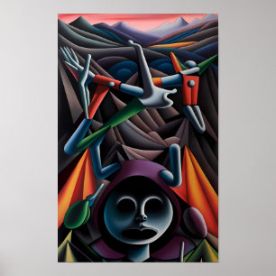 Poster Surrealismo Ken Gage