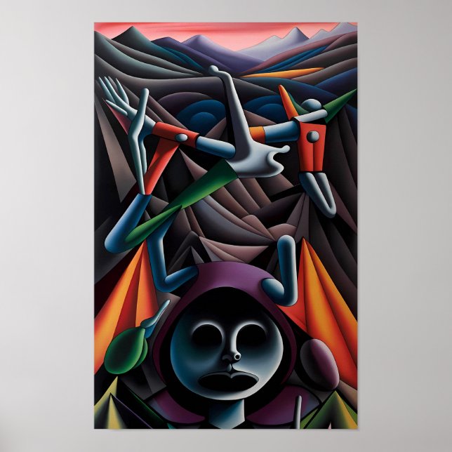 Poster Surrealismo Ken Gage (Frente)