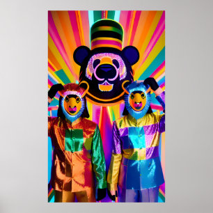 Poster Surrealismo Urso - Ken Gage Art
